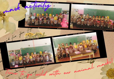 விலங்கு முகமூடிகளுடன் காட்டுக்குச் செல்ல வேண்டிய நேரம் இது!