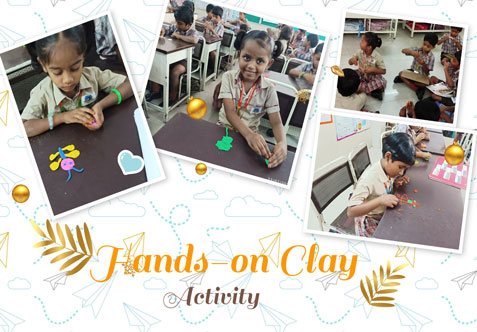 Emphasizes the tactile nature.