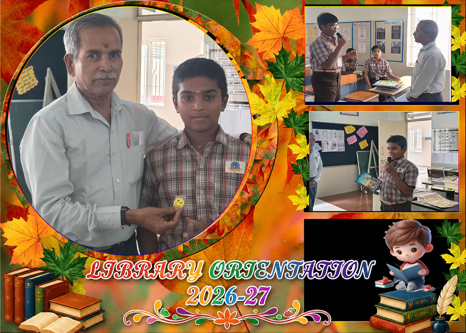 An orientation session on library utilization was conducted today by our esteemed resource person. Students were apprised of the pivotal role libraries play in fostering knowledge and lifelong learning.