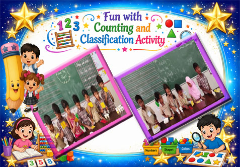 Children were encouraged to gather various everyday objects. They actively sorted and segregated these items into different categories, meticulously counting them aloud to strengthen their foundational cardinality and grouping skills.